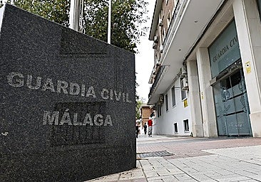 Archive photo of the Guardia Civil headquarters in Malaga.