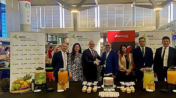 Malaga Airports launches direct flight to Malta