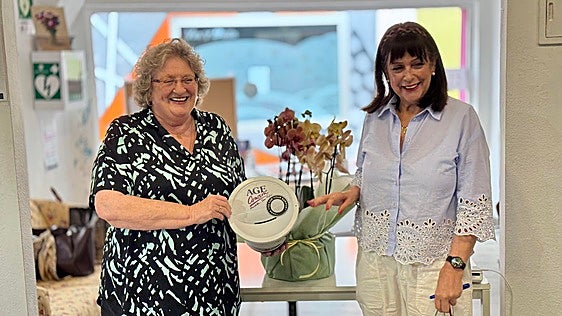 Age Concern Marbella says ‘fond farewell’ to dedicated president