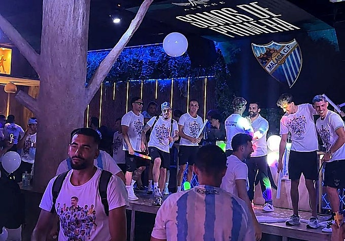 Scenes inside Altare nightclub in Teatinos.