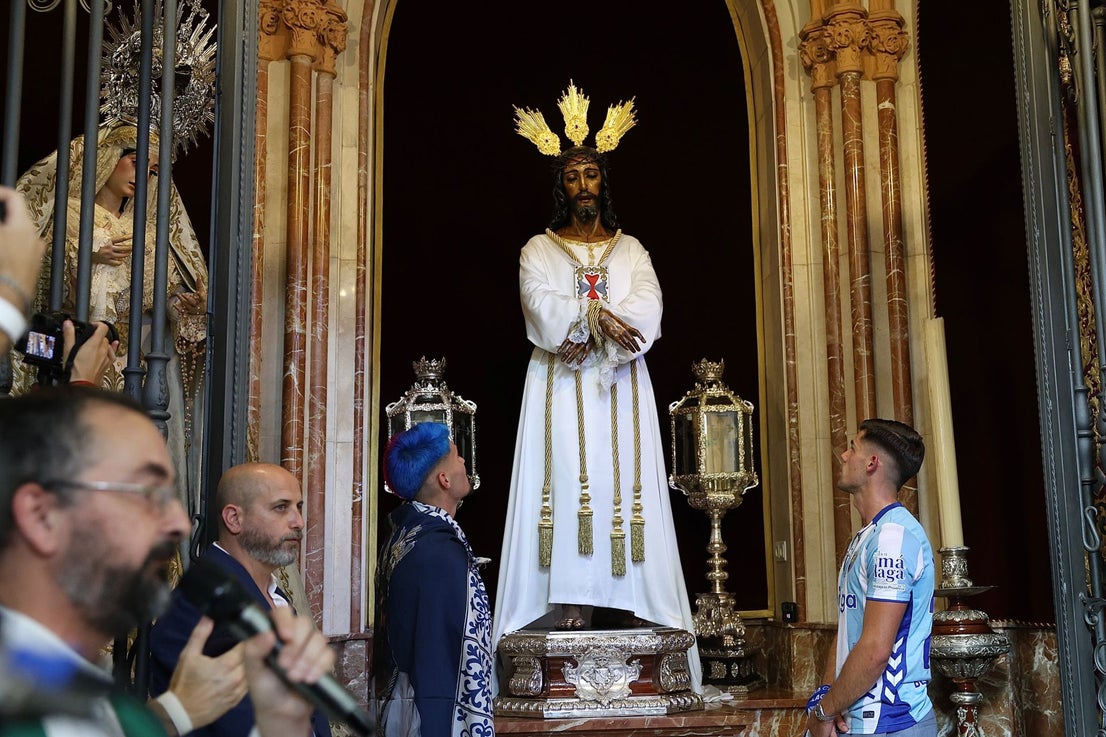 Malaga CF's promotion open-top tour - in pictures