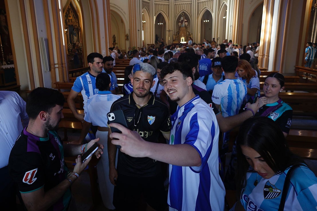 Malaga CF's promotion open-top tour - in pictures