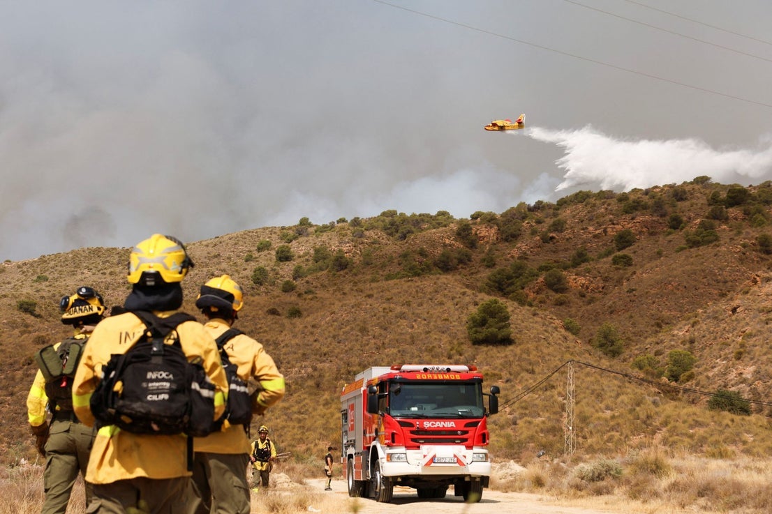 In pictures - Almeria fire tragedy