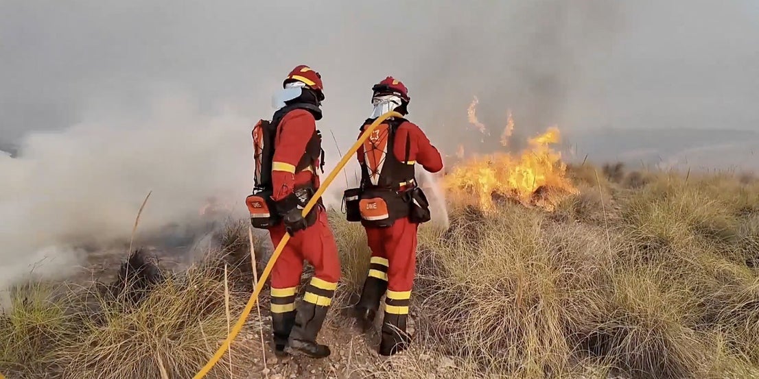 In pictures - Almeria fire tragedy