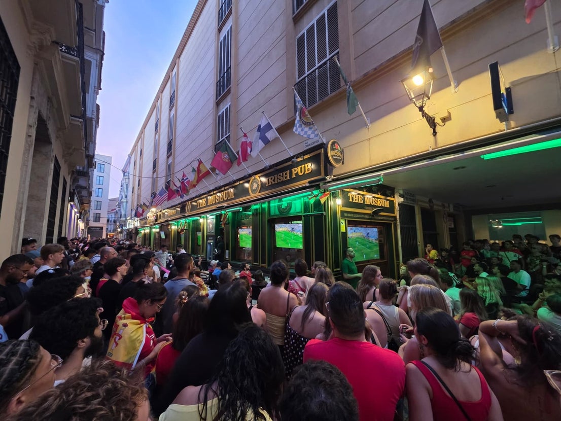 Malaga city centre