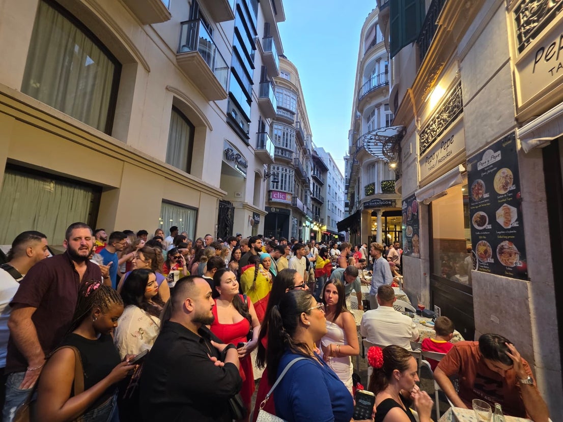 Malaga city centre