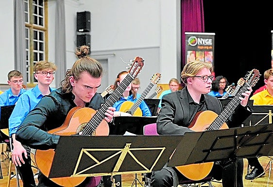 UK's National Youth Guitar Ensemble heads to Malaga