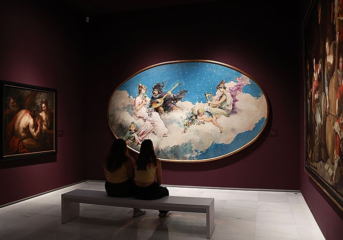 'Personajes de Comedia: Alegoría de la Música', by José Denis Belgrano.
