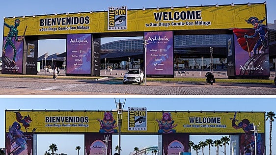 San Diego Comic-Con Málaga 2026 poster unveils strong links with the city's monuments