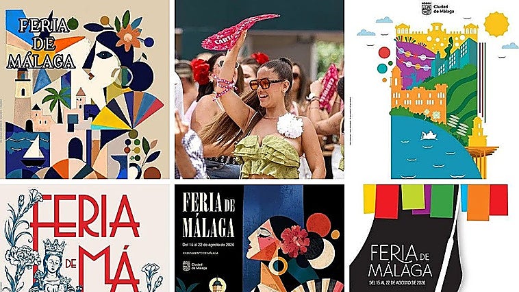 Help Malaga choose poster for its 2026 summer fair