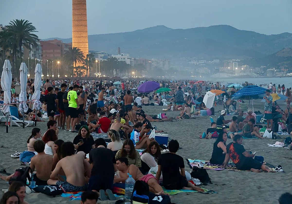 Malaga enjoys night of San Juan more than New Year's Eve