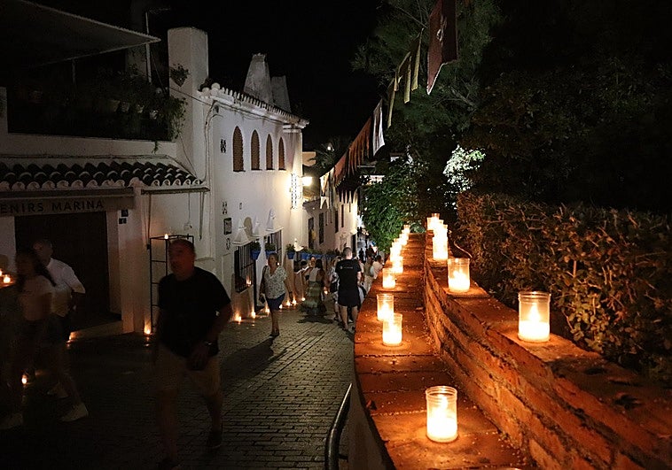 Last year’s Mijas with soul by candlelight event.