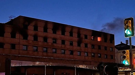 Ibis hotel in flames again just hours before fire monthiversary