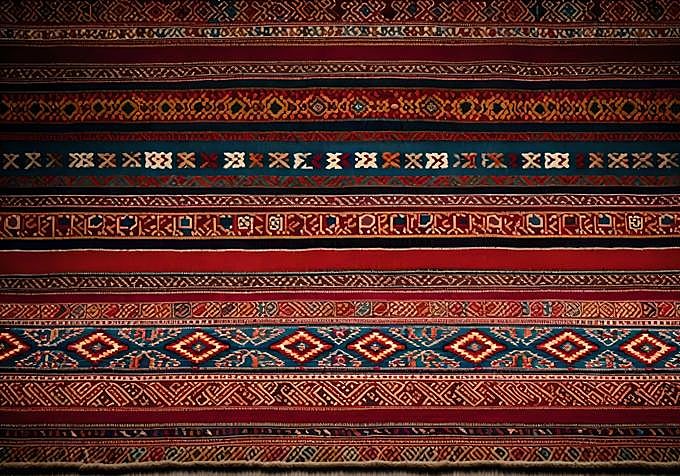 A traditional Chiprovtsi rug