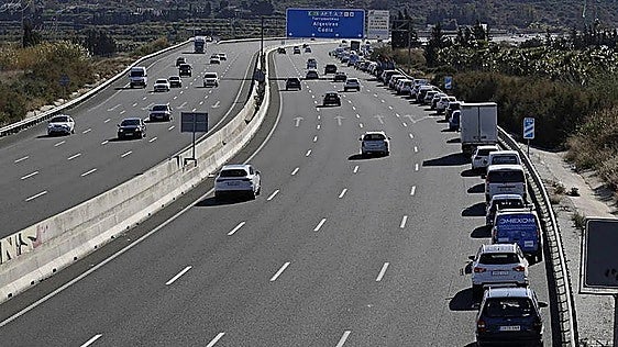 Spain's traffic authorities install cameras and registration number readers on the Malaga outer ring road