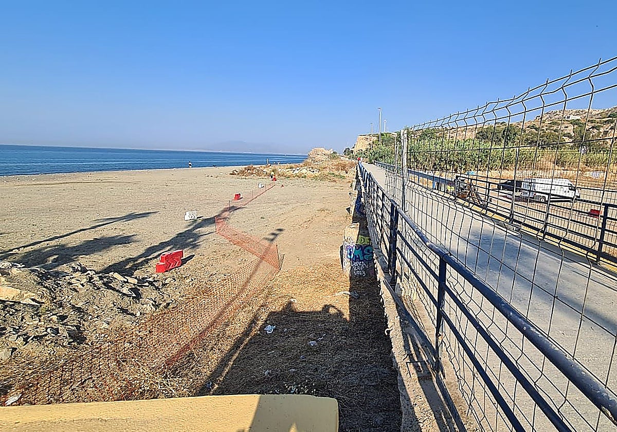 Work begins on Rincón de la Victoria stretch of Malaga coastal path