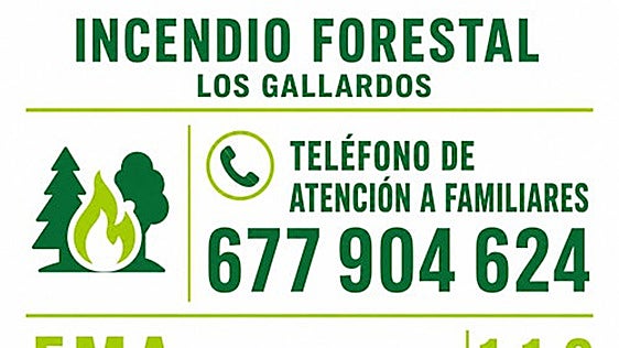 Special telephone number opened for families affected by the Almeria fire