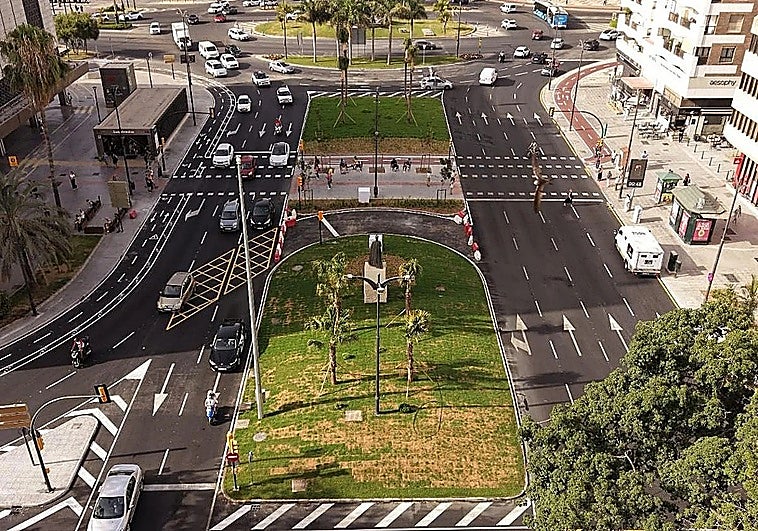 Malaga's Armengual area gets fresh look as metro works give way to cycle lanes and new green spaces