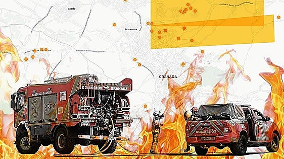 Granada metroplitan area counts 48 fires so far in July