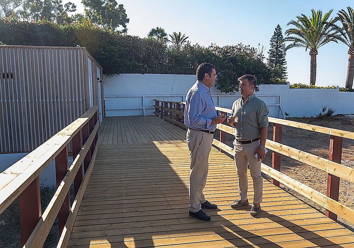 Marbella completes the section of the coastal path in Las Chapas