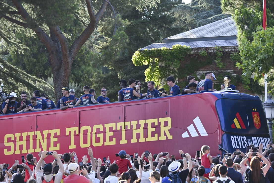 Spain's World Cup victory parade in Madrid