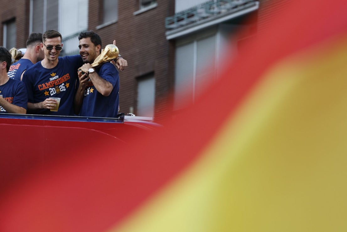 Spain's World Cup victory parade in Madrid