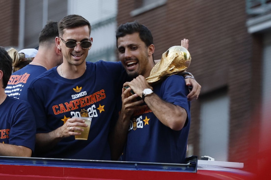 Spain's World Cup victory parade in Madrid