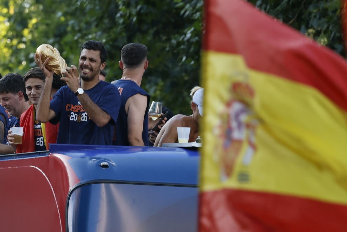 Spain's World Cup victory parade in Madrid