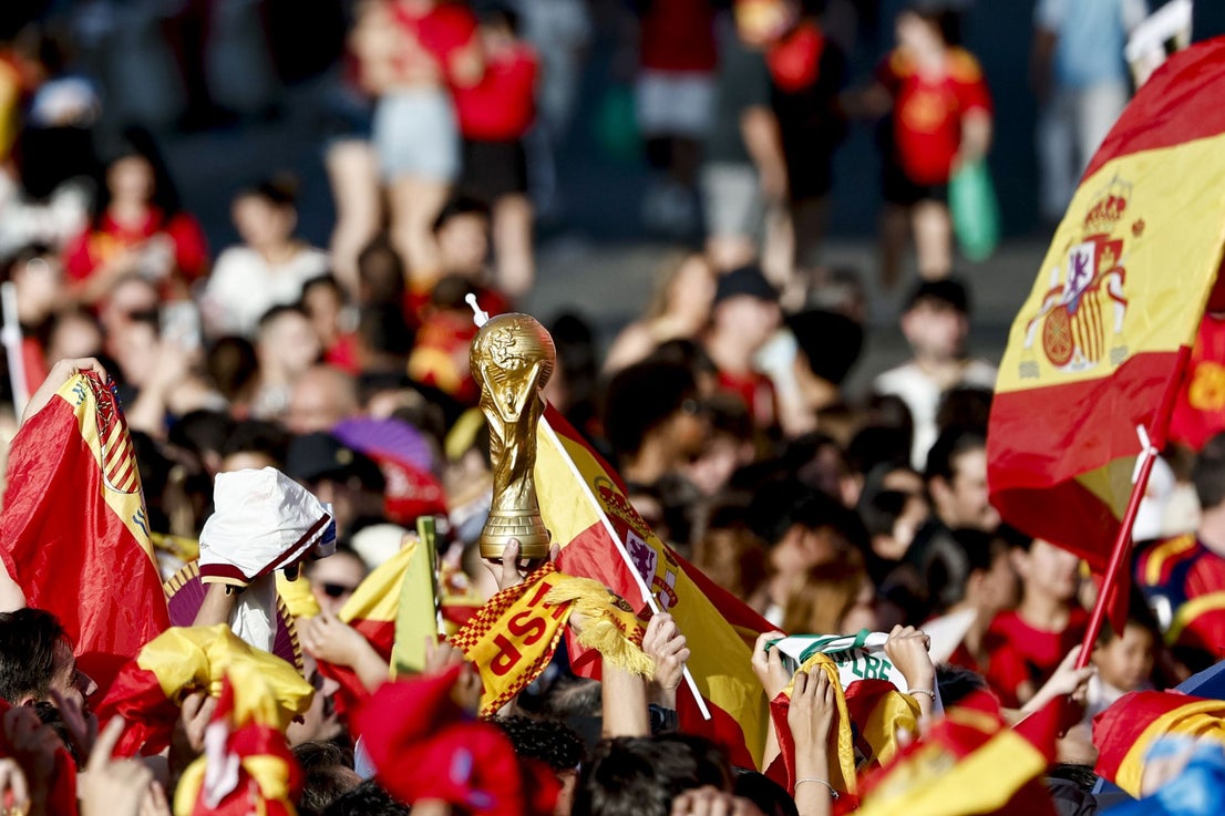Spain's World Cup victory parade in Madrid