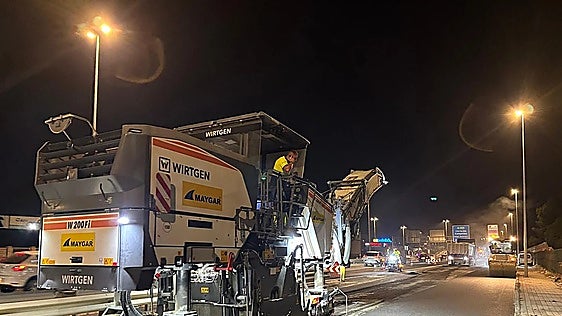 Malaga launches A-357 motorway resurfacing work