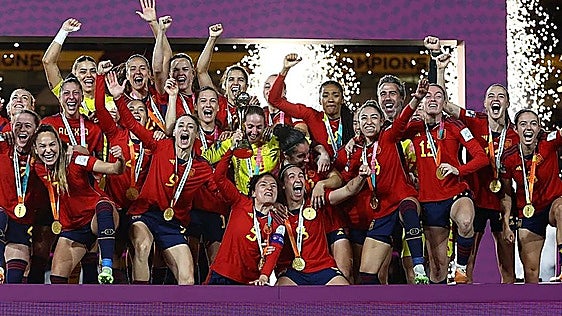 Spain become first nation to hold men's and women's FIFA World Cup titles simultaneously