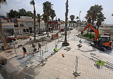 Malaga will not see end of Pedregalejo seafront renovation until November