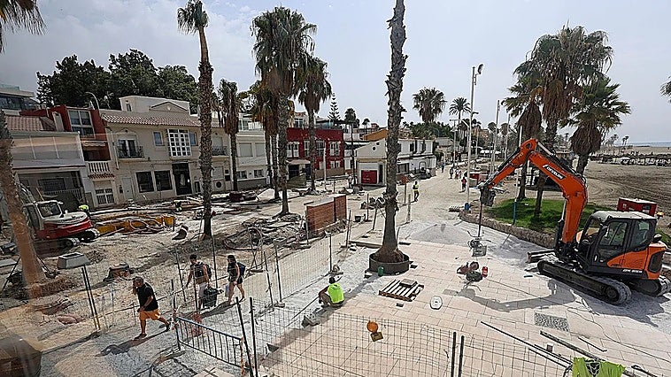 Malaga will not see end of Pedregalejo seafront renovation until November
