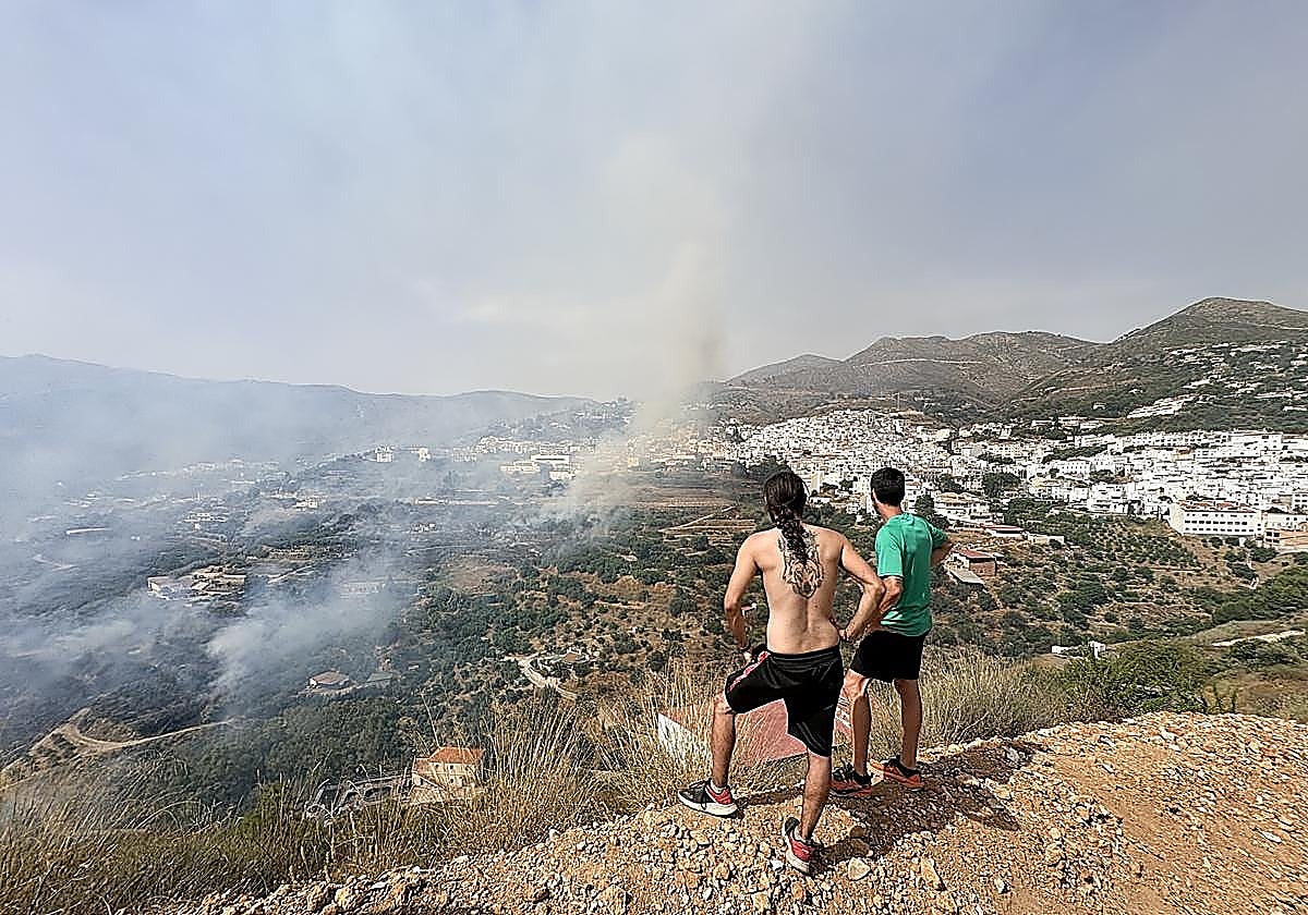 Latest Axarquía wildfire extinguished