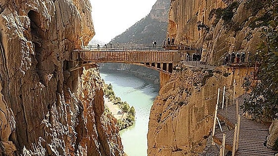 Caminito del Rey cancels visits for this Thursday and Friday