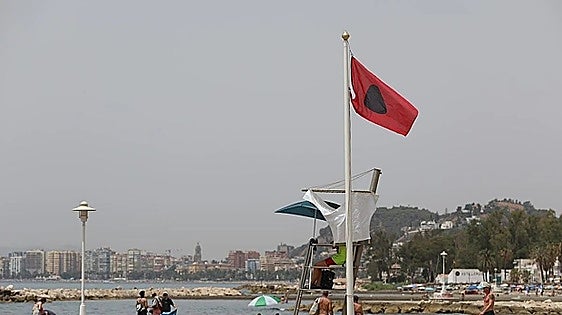 Malaga investigates whether the massive influx of bathers is behind beach contamination with faecal bacteria