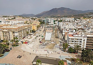 Work on the future boulevard, in the area around Avenida San Lorenzo, Avenida Juan Carlos I and Avenida de España.