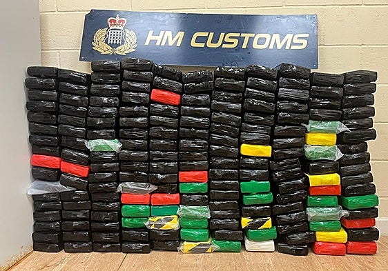 HM Customs seizes more than 240 kilograms of cocaine from commercial vessel in Gibraltar