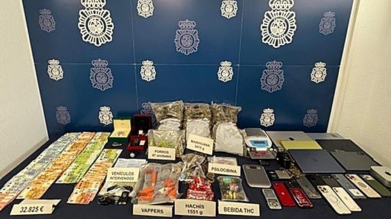 Marbella 'coffee shop' dismantled and five arrested as police uncover drugs hidden in chocolate wrappers