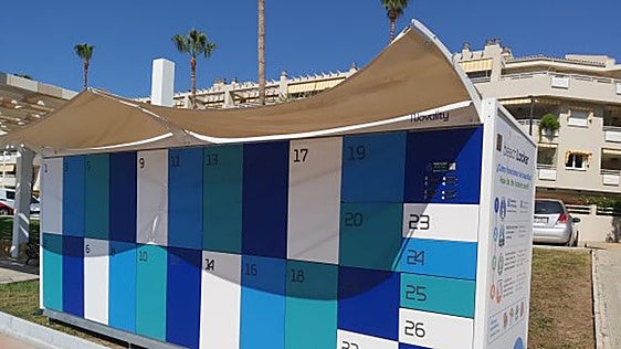 Smart lockers installed on Torremolinos beaches