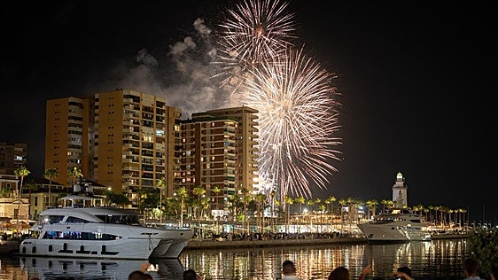 Fireworks and drones signal start of Malaga fair