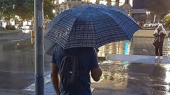 Malaga province starts the week with rain and yellow warnings for intense storms in the interior