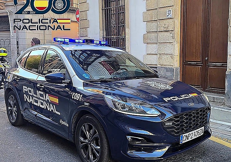 File photo of a National Police car.
