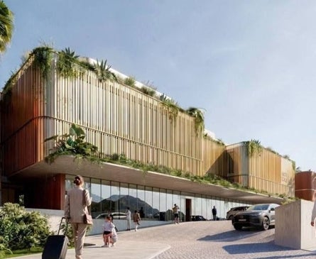 Imagen secundaria 1 - Images of the planned hotel