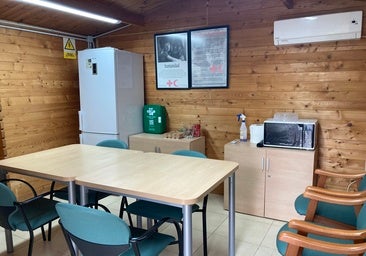 Inside the centre