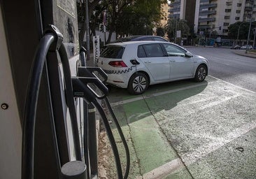 Electric car parking