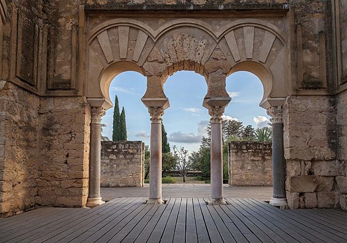 The surviving architecture demonstrates the exceptional craftsmanship.