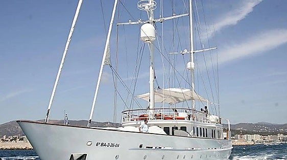 Hiring Baroness Thyssen's 'Mata Mua' yacht costs 16,000 euros per day