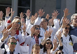 Doctors’ protest against the framework statute last May
