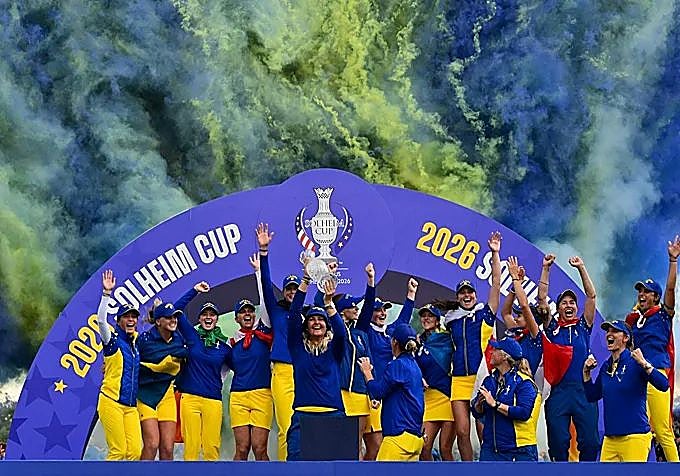 The winning team.